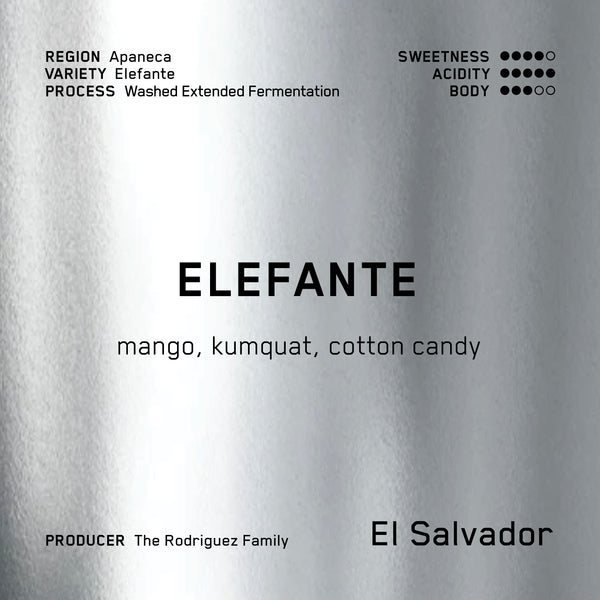 Elefante Extended Fermentation (WS)